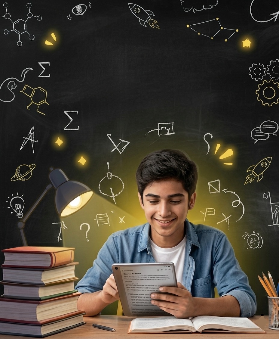 Student learning with Uttar Ai